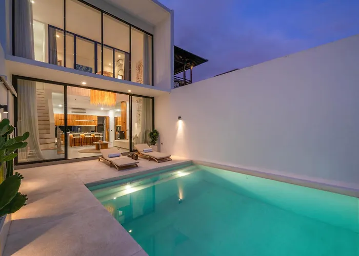 Villa Finity B - Brand New Romantic 1br With Pool In Canggu